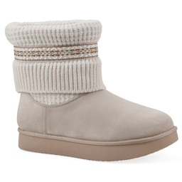 White Mountain Women''s Brysons Fold-Over Sweater Bootie