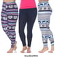 Plus Size White Mark 3pk. Leggings - image 5