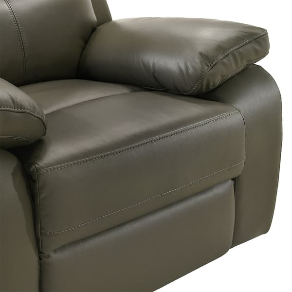 Elements Durham Power Leather Recliner