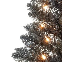 Puleo International 4ft. Pre-Lit Pine Artificial Christmas Tree