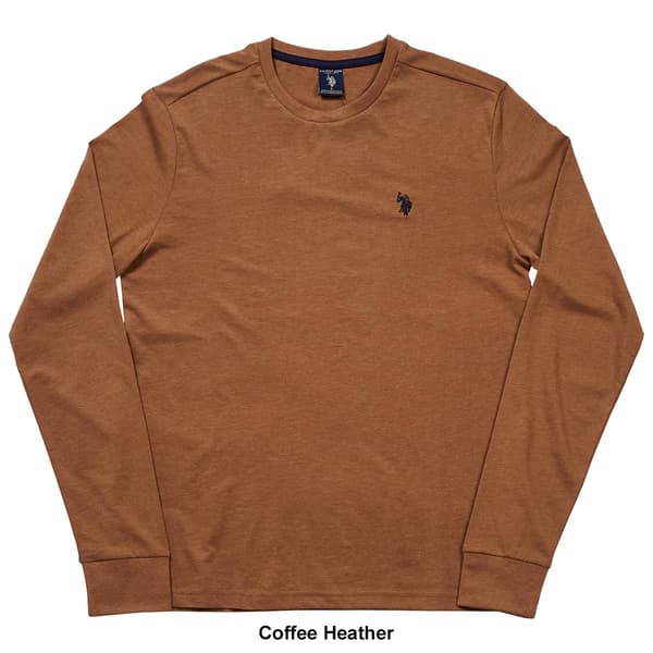 Mens U.S. Polo Assn.® Embroidered Logo Long Sleeve Tee