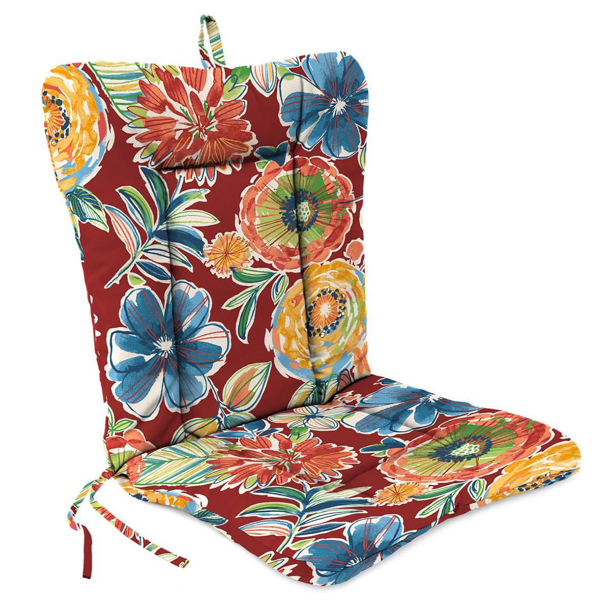 Jordan Manufacturing Colsen Floral High Back Chair Cushion