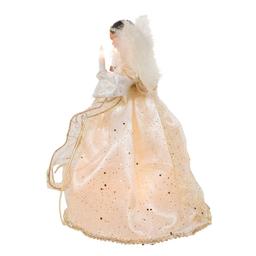 Kurt S. Adler Ivory & Gold African American Angel Treetop
