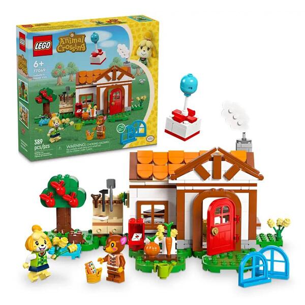 LEGO&#40;R&#41; Animal Crossing Isabelle''s House Visit - image 