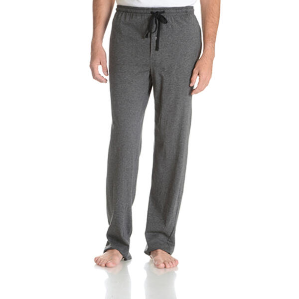 Mens Hanes&#174; Ultimate&#174; 2pk. Solid Knit Pajama Pants