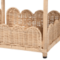 bali & pari Brooks Natural Rattan 3-Tier Storage Shelf - image 5
