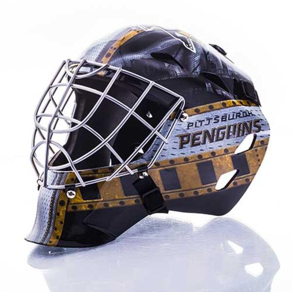 Franklin&#174; GFM 1500 NHL Penguins Goalie Face Mask