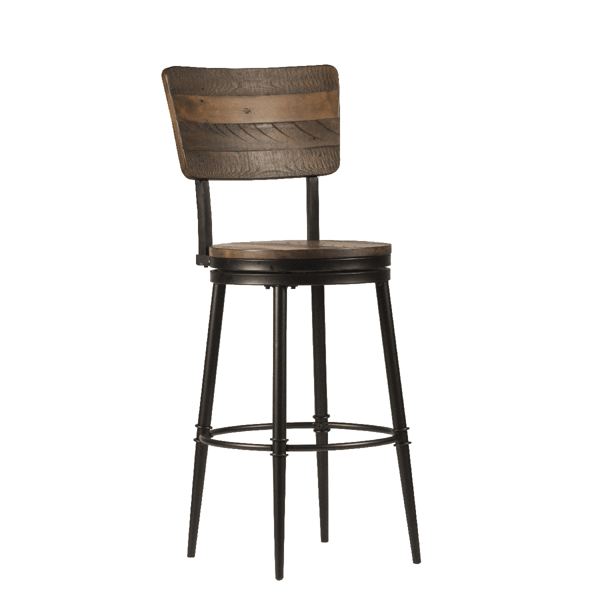 HH2 Home Jennings Swivel Bar Height Stool