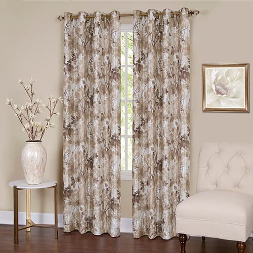 Achim Tranquil Grommet Lined Curtain Panel - image 