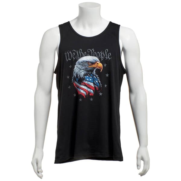 Mens Home of the Brave We The People Graphic Tank Top - image 