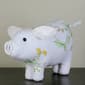 Northlight Seasonal Soft Floral Standing Pig Spring Figurine - image 3
