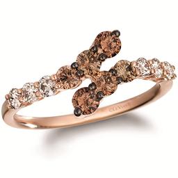 Le Vian(R) Rose Gold Chocolate Diamonds(R) Ombre Ring