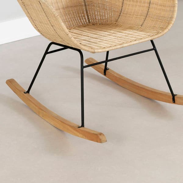 South Shore Balka Rattan Rocking Chair