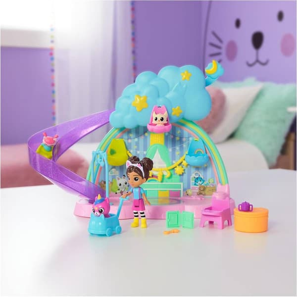 Spin Master Gabby''s Dollhouse Kitty Care Ear Purrfect Playroom