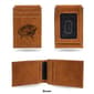 Mens NHL Columbus Blue Jackets Faux Leather Front Pocket Wallet - image 3