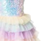 Girls &#40;7-16&#41; Rare Editions Sleeveless Sequin to Ombre Mesh Dress - image 6