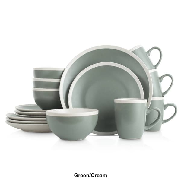 Stone Lain Serenity 16pc. Stoneware Dinnerware Set