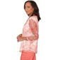 Womens Alfred Dunner Resort Living Tie Dye Floral Blouse - image 4