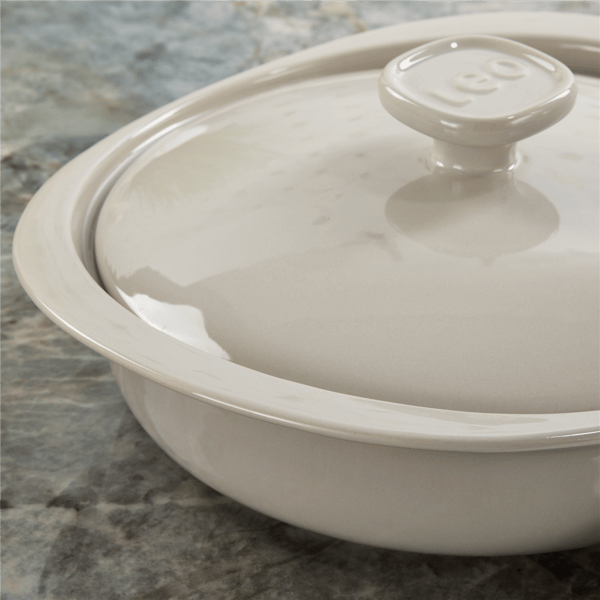 BergHOFF Balance 4pc. Stone Casserole Set With Stone Cover