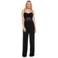 Juniors Emerald Sundae Crepe Corset Illusion Waist Jumpsuit - image 1