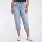 Plus Size Architect(R) Roll Cuff Hem Denim Capris - image 1