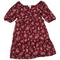 Girls (7-16) Speechless(R) Puff Sleeve Floral Cinched Front Dress - image 1