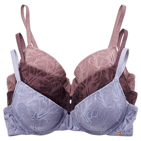 Womens Danskin 3Pk Bra W/ Logo Straps - DS8613-3PKC - image 