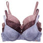 Womens Danskin 3Pk Bra W/ Logo Straps - DS8613-3PKC - image 1