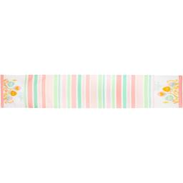 Northlight Seasonal Pastel Happy Easter Striped Table Runner