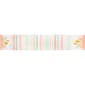 Northlight Seasonal Pastel Happy Easter Striped Table Runner - image 2