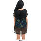 Plus Size Cover Me Crochet Hooded Tunic Swim Cover Ups - image 2