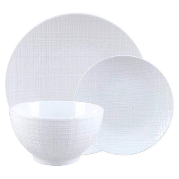 Godinger Freemont Porcelain 12pc. Dinnerware Set - image 
