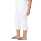 Plus Size Gloria Vanderbilt Amanda Scallop Embroidery Hem Capris - image 3