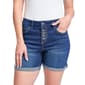 Plus Size YMI Curvy Exposed Button Cuffed Denim Shorts - image 1