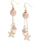 Ashley Cooper(tm) Gold Plated Sea Life Charm Cluster Earrings - image 1