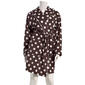 Womens Sincerely Jules Long Sleeve Polka Dot Knit Robe - image 1