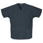 Plus Size Cherokee Work Wear V-Neck Top - Pewter - image 2