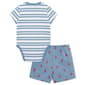 Baby Boy (3-12M) Little Me® Lobster Shirt And Short Set - image 2