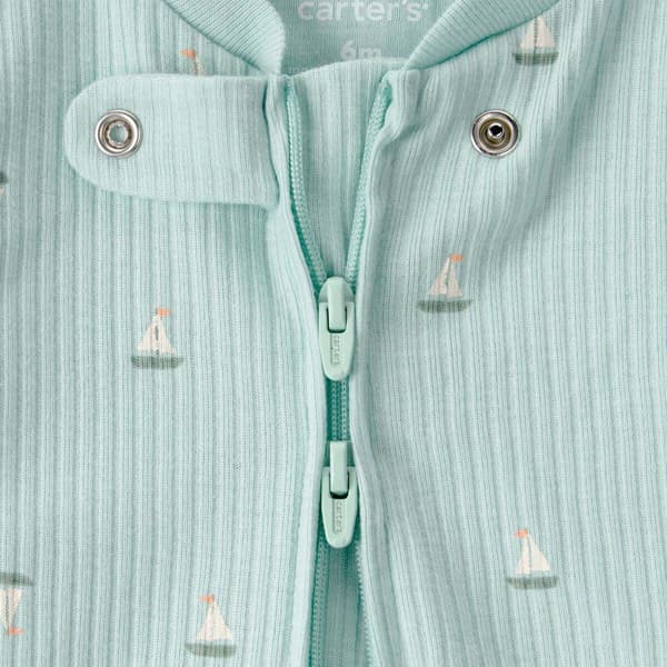 Baby Boy (NB-9M) Carter''s® Sailor 2 Way Zip Pajamas