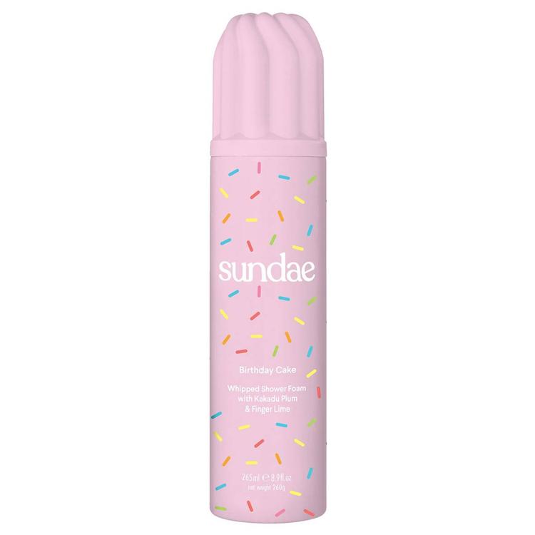 Sundae Birthday Cake Whipped Shower Foam