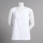 Womens Preswick &amp; Moore Solid Cotton Spandex 1x1 Rib Tank Top - image 1