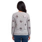 Womens Tru Self Long Sleeve Bow Sweater - image 2