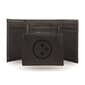 Mens NFL Pittsburgh Steelers Faux Leather Trifold Wallet - image 1