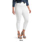 Womens HUE&#174; Wide Waistband Blackout Cropped Leggings - image 3