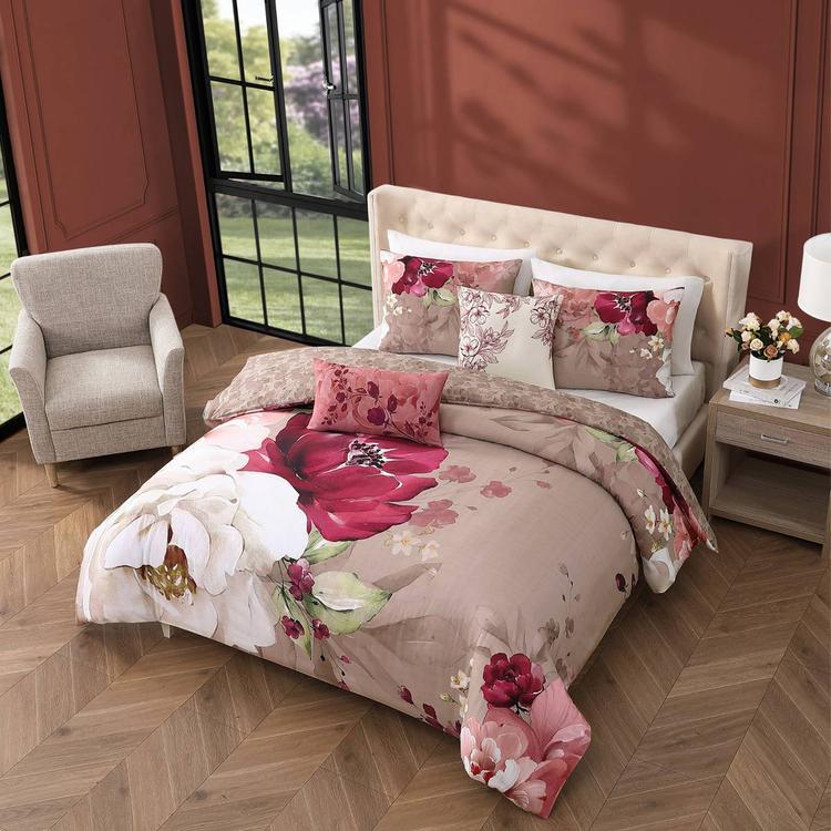 Bebejan® Florence Cotton 5pc. Reversible Comforter Set