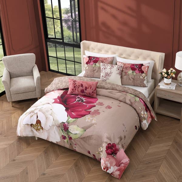 Bebejan® Florence Cotton 5pc. Reversible Comforter Set