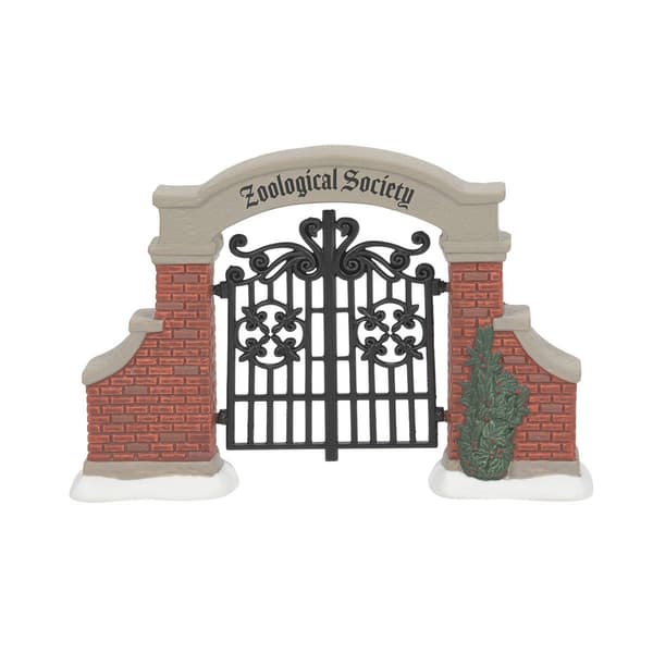 Department 56 Village Cross Product Zoological Garden - image 