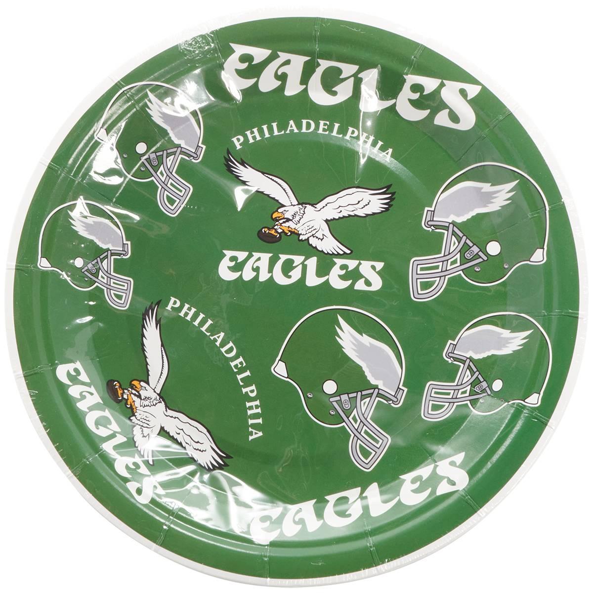 Eagles 12ct. 8in. Plates