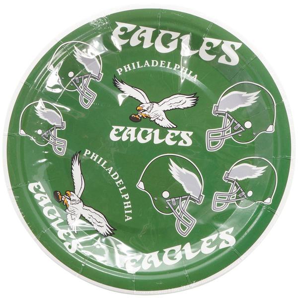 Eagles 12ct. 8in. Plates - image 