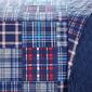 My World Navy Plaid Patchwork Quilt Set - image 3